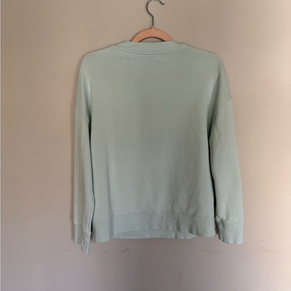 SOLD— Vince | Drop Shoulder Pullover in Sea Foam | XS - Picture 6 of 8
